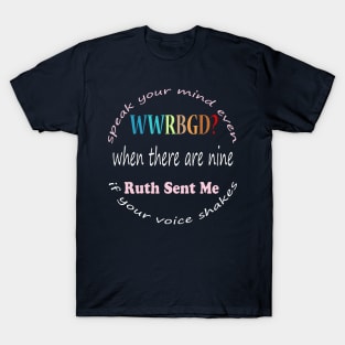 Best Notorious RBG quotes Ruth Bader Ginsburg Feminist Gift T-Shirt